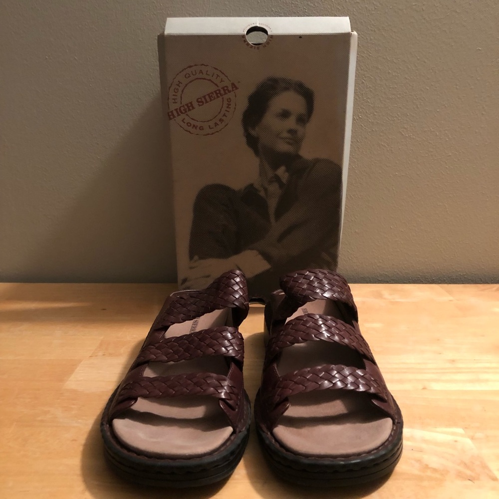 NEW High Sierra slip on sandals